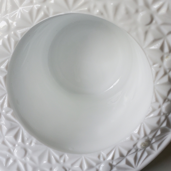 🎩 Vntg Large 4 1/2" Milk Glass Top Hat 🎩 - Picture 5 of 10